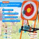 Axe Throwing Game for Backyard with 8 Axes & 8 Star Darts,Axe Throwing Game Set for Indoor & Outdoor,Yard,Camping,Backyard Games, Compact