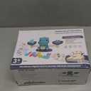 Dinosaur Math Balance Toys - Montessori Toys for 3 Years Old Kids, Learning and Educational Toys for Boys and Girls - Birthday Gifts for 4 5 6 7 Year Old Boys (Basic Green)