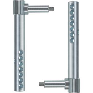 2 Piece Front and Rear Mower Deck Gauge Wheel Arm Replace Parts AM131288 AM131289 For John Deere Mower Decks, 48C 54C and 62C Diameter 1, Compatible with GX345 GX355 4210 GT225 GT235 X465 X575 X585