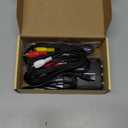 GINGIN RCA to HDMI Converter, AV to HDMI Converter for TV/PC/N64/Wii/PS1/PS2/PS3/STB/Xbox/VHS/VCR/Blue-Ray DVD Players, with 3.3ft RCA and HDMI Cables