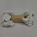 Ling's Moment Ranunculus Artificial Flower, Faux Silk Mini Ranunculus Flowers for DIY Bouquet, Bulk Fake Wedding Filler Flowers for Centerpieces Arrangements Bridal Shower Decorations, Ivory White