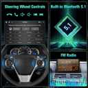 Car Radio Stereo for Honda Accord 8th 2008-2013, 10.1 Inch Android GPS Navigation Head Unit Radio Replacement with CarPlay Android Auto Multimedia Video Player with Backup Camera - 2+32GB