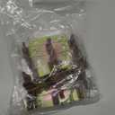 Enhon Sliding Closet Door Floor Guide, Compatible with N 6796 Stamped Steel Door Slider, Fits 3/4'' to 1-3/8'' Thick Doors, Universal Adjustable Width Sliding Track Floor Mount Guide(6 Pack)