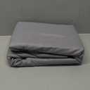 Bedsure Duvet Cover with Fitted Sheet Full - Deep Pocket, Hotel Luxury Soft Double Brushed Bedding Set with Zipper Closure, Includes 1 Duvet Cover, 1 Fitted Sheet, 2 Pillow Shams, NO Comforter, Grey