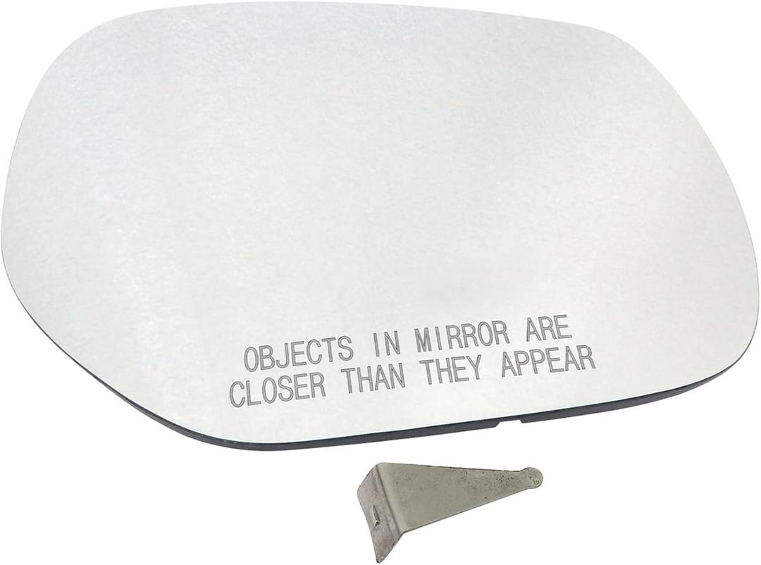 XQSMWF Passenger Side Heated Mirror Glass, Compatible with Infiniti Q50 2014-2022, Q60 2017-2022, Q70 2014-2019, Q70L 2015-2019, QX30 2017-2018, Replace 96365-4GA3A 963654GA3A