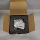 DV180 Magnetic Dryer Vent Kit, Airtight Seal Magntic Drver Vent Connector Kit, Including 6-Ply Aluminum Foil Duct and 2 Clamps, Easy to Clean Quick Connector (Silver)