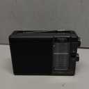 PRUNUS J03 AM FM Radio Portable Plug in Wall or AA Battery Operated for Home/Outdoor, Large Speaker Excellent Sound, Excellent Reception 19.5 ant,Large Tuning Knobs,Gifts for Seniors,No,Internet Radio (Model AA Battery and AC Plug Black)