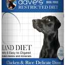 Daves 33011808 13.2 oz Dog Grain Free Restricted Bland Diet Lamb & Rice