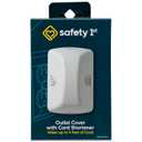 Safety 1st Outlet Cover with Cord Shortener for Baby Proofing (1 Count (Pack of 1))