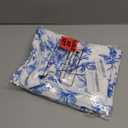 Blue Flowers Hand Towels 14.4 x 28.3 Inch Set of 2 Blue White Decorative Vintage Floral Bathroom Towels Soft Absorbent Microfiber Tea Towel Dish Towel for Sport,Yoga,Gym,Spa