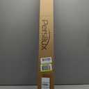 Persilux Cordless Zebra Blinds for Windows (34" W x 72" H, White) with Upgraded Cassette Light Filtering Dual Layers Sheer Roller Blinds Energy Saving Shades for Office and Home