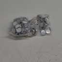 32MM Keychain Supplies for Button Maker, 50 Sets Refills Press Key Chain Parts, Create DIY Custom Buttons