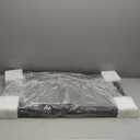 RV Murts Trailer Window 30"x15", Tempered Glass with Screen & Trim Kit, 1-1/2" Wall Fit for Teardrop Camper, Cargo, Travel Motorhome, Horizontal Slide.(Aluminum, Shatterproof, Cold Insulation)