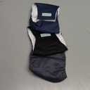 Wegreeco Washable Male Dog Belly Band (Stylish Pattern)- Pack of 3 - Washable Male Dog Belly Wrap, Dog Diapers Male (Black, Charcoal, Navy, X-Small)