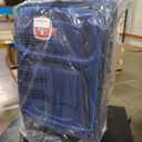 SwissGear Sion Softside Expandable Luggage, Blue, Carry-On 21-Inch