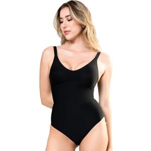 kaeruskin Eco Sustainable Shapewear Bodysuit - Seamless Tummy Control Shapewear  Sculpting Shapewear Bodysuits for Women (X-Large, Black)