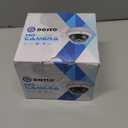 5MP 4MP 180 Degree Wide Angle Dome Security Camera HD-TVI/CVI/AHD/960H Analog 4 in 1 Super Hybrid HD CCTV Surveillance 1.7mm Fisheye Lens Outdoor/Indoor IR Day&Night Vision Home Cam