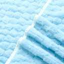 4 x meishiqi 4 Pack Microfiber Bath Towels Large, Super Absorbent, Quick Dry, Plush and Fluffy, 27.5″ x 55″, Luxury Towel Set for Bathroom, Spa, Gym, Travel - Blue