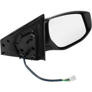 Motoforti Right Passenger Side Door Mirror Replacement Side View Mirror Assembly for NISSAN SENTRA 2013-2015 No.963013SG0D Black Power Mirror Adjustment