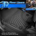 Floor Mats for Jeep Grand Cherokee 2016-2021/Grand Cherokee WK 2022 2023 (Non L), All Weather Cargo Liner for Grand Cherokee Accessories, Heavy Duty Car Mats, Car Accessories