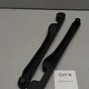 Car Seat Gap Filler Set of 2, 3IN1 Seat Side Gap Filler Plug with Storage Slot & Hook Function, Soft Foam Universal Fit Car SUV Truck Fill Gap Between Seats Console OrganizerNarrow Black