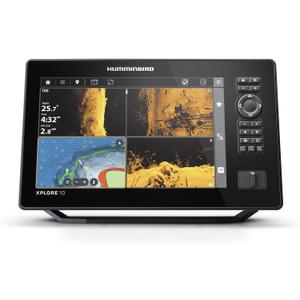 Humminbird XPLORE Series GPS Fish Finder MEGA Side Imaging+ & HD Touchscreen Display (10-Inch Display)