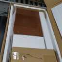 ChooChoo Farmhouse XXL End Table with Charging StationNarrow Sofa Side Table with Adjustale Shelf, 3 Tier Rustic Night Stand for Small Place Living Room, Cherry Brown