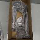 TIDYME Garage Wall Organizer | 48" Heavy-Duty Tool Storage Rack | Adjustable Double-Layer Hooks | 300 lbs Capacity | Carbon Steel Wall Mount Holder for Shovels, Rakes, Ladders & Power Tools (Black)