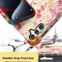 Compatible for Samsung Galaxy A17 Case,Two Layer Protection Heavy Duty Cover,Compatible for Samsung Galaxy A17 Phone Case,Aesthetic Spring Time Collage