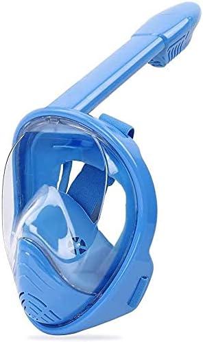 Diving Diving Mask Snorkeling Silicone for Children 180 Panoramic Field of View Full Face Mask