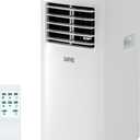 Garvee 3-in-1 Portable Air Conditioner, 8,000 BTU Portable AC Unit with Cooling, Dehumidifier & Fan for Rooms up to 350 sq.ft with Remote Control, Sleep Mode, 24H Timer & Window Kit