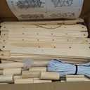 Dayacoco Stuffed Animal Storage, Wood Stuffed Animals Organizer Holder Zoo, Extra Large Capacity Stuff Storage with Elastic Band and Net for Nursery Kids Play Room Bedroom (Pine Wood)