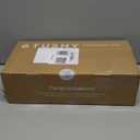 TUSHY Ottoman: Squatting Toilet Stool | Squatting Position Helps Improve Bowel Health, Reduce Strain & Relieve Constipation | 9" Tall, White