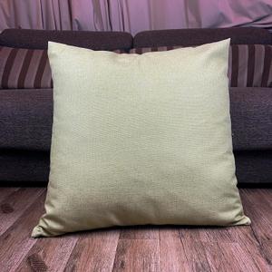 Big Size Decorative Throw Pillow Covers 30x30 Inch for 32x32 Pillow Insert, Linen Blend Pillow Covers, Solid Color Pillow Covers for Couch Sofa BedOlive