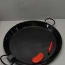 Paella Pan  Enamelled, No-Rust Steel Skillet for Propane & Gas Burners  Easy-to-Clean Pan for Indoor & Outdoor Cooking  Cacerola Paellera Sarten  17 Inch, for 10 Servings (17 inch)