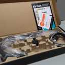 KRAUS Britt Commercial Style Pull-Down Single Handle Kitchen Faucet in Matte Black/Spot-Free Black Stainless Steel, KPF-1691MBSFSB