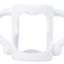 Wide Neck Baby Bottles Handle Handle for Milk Bottle Baby Bottle Handles Feeding Bottle Handles Silicone Bottle Handles for Standard Baby Bottles ? White ? Feeding Bottle Handles