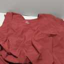 Nautica Women's Scrub Set, 9-Pocket Breathable & Stretchy Pants & Tops, Size 4XL