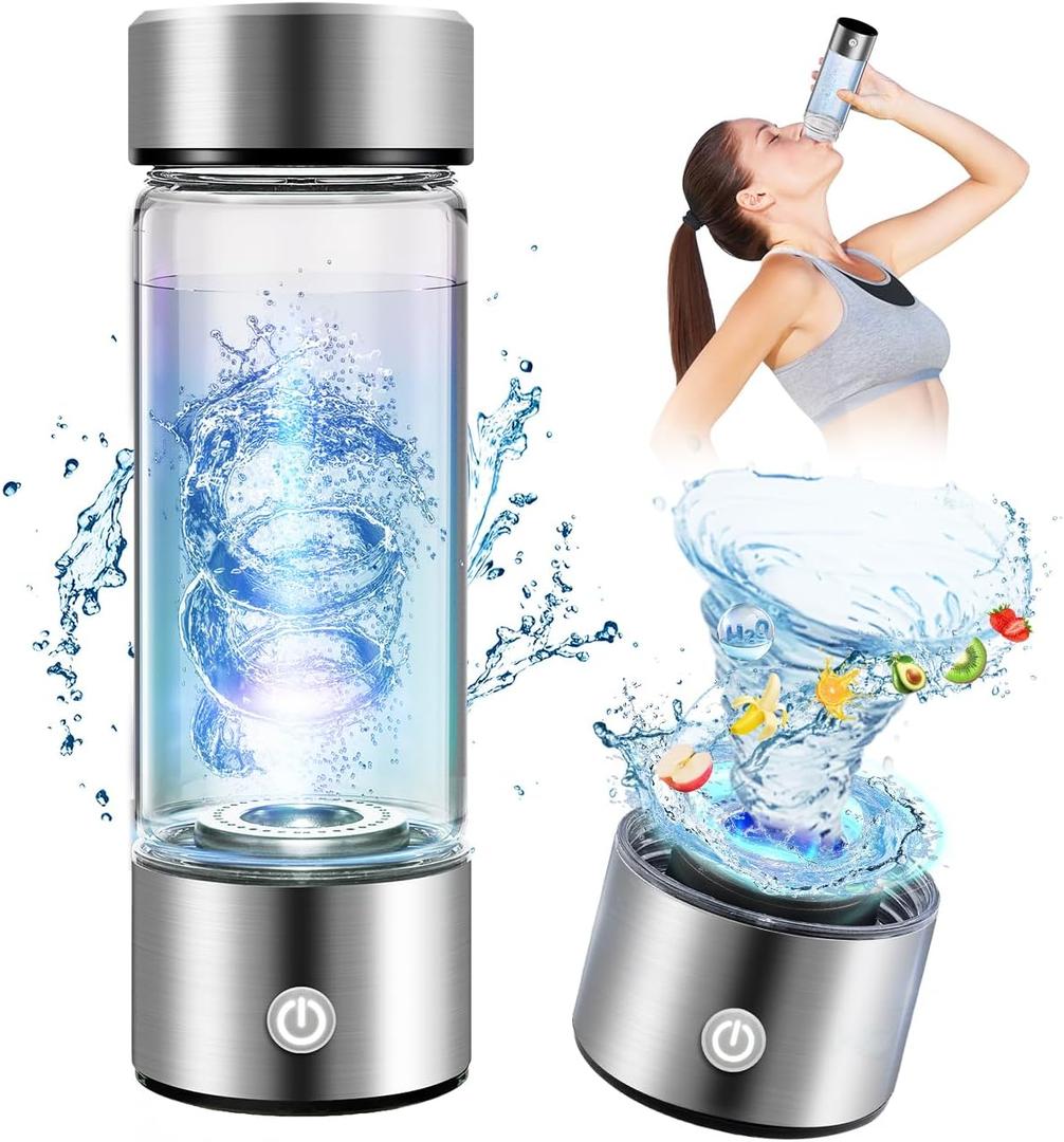 2026 New Hydrogen Water Bottle GeneratorNO.1 Double Hydrogen ContentIndustry TOP - 24-Hour Hydrogen Lock| 100% Leak-Proof Seal | 0 Chlorine & 0 Ozone, Hydrogen Water Bottle Generator