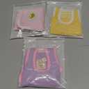 Nuanchu 3 Pcs Female Dog Diaper Sanitary Panties with Adjustable Suspender, Washable Reusable Doggie Diapers for Small Medium Large Dog in Heat Period Menstrual Pet Cats Ducks(Delicate Pattern,S)