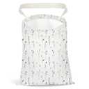 Pykfrhh Car Trash Bag, Car Garbage Bag, Car Trash Bag Hanging, Waterproof Car Back Seat Organizer, Car Trash Can for Car Accessories, Vehicle, Travelling, Camping, Flower Daisy Sunflower Rose Decor