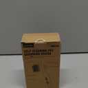 Pecute Self-Cleaning Slicker Brush for Dogs, Cats, Lightweight Dog Brush for Shedding Massaging Grooming, Cat Brush Gently Removes Loose Fur Undercoat for Small Dogs Cats Rabbits of All Hair Types (Medium, Green)