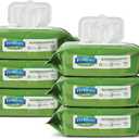 FitRight Personal Cleansing Wipes with Aloe (8x10 inch) | 600 Pieces Moisturizing Body Wipes for Adults Bathing and Incontinence Cleaning | Unscented Cloth Adult Wipes for Elderly Care