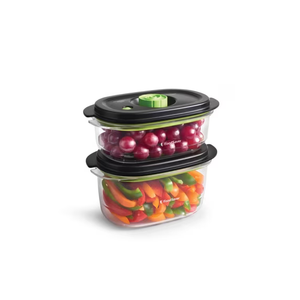 FoodSaver Preserve and Marinate Vacuum Containers 2 Pack 3-Cup 
