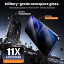 3-Pack for iPhone 16/15 Screen Protector Privacy