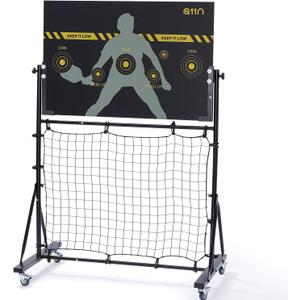 [Upgraded] A11N Pickleball Practice Rebounder, Adjustable Angle Dual-Sided Pickleball Dink Pad - Dink Board for Forehands Backhands Training