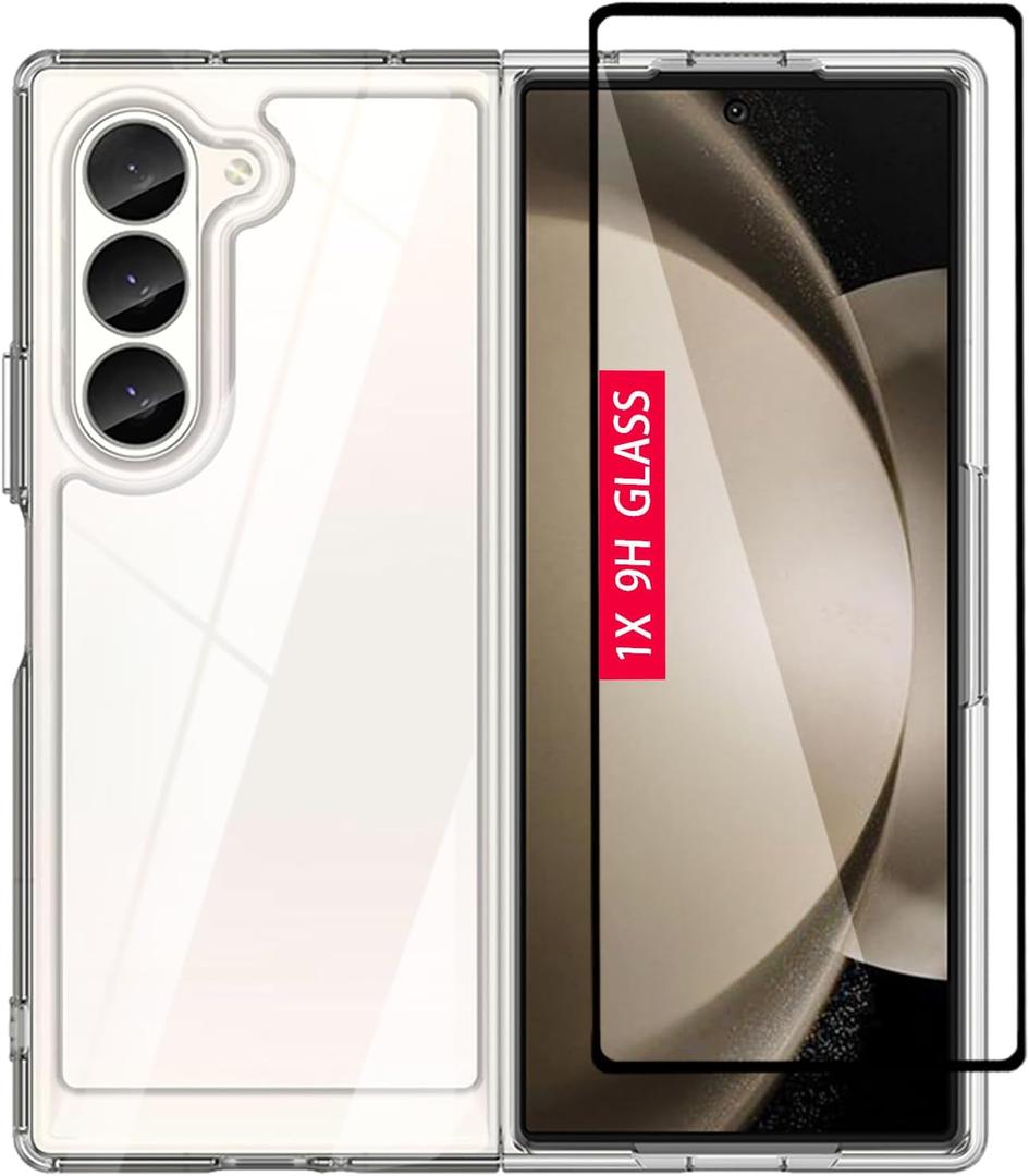 For Samsung Galaxy Z Fold 6 Clear Case 