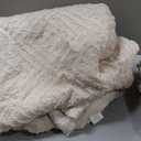 Zzlpp King Size Comforter Set 7 Pieces, Beige Tufted Bed in a Bag with Comforter and Sheets, All Season Boho Bedding Sets with 1 Comforter, 2 Pillow Shams, 2 Pillowcases, 1 Flat Sheet, 1 Fitted Sheet