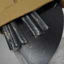 Greatseas Book Small Corner Shelf, 3 Tier Corner Bookshelf Display for Living Room Decor, 23.2" Standing Shelf Bookcase Organizer, Black Storage Shelves for Bedroom, Bathroom, Small Space