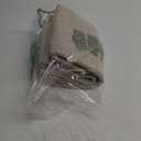 OIAHOMY 75L Large Woven Cotton Rope Storage Basket with Handle for Organizing Blanket and Toys for Living Room, Nursery, Brown Variegated 22x17x12